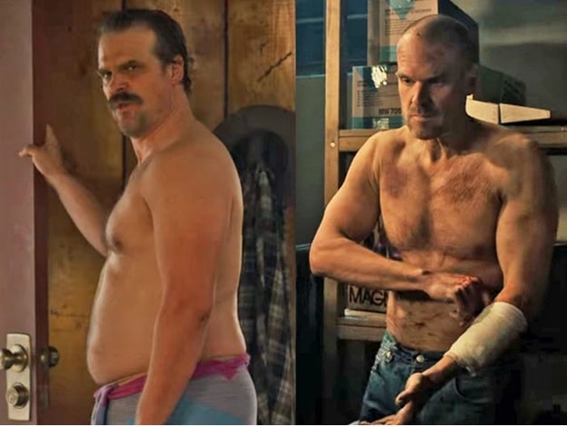 David Harbour's Workout and Diet Routine For Quick 80-Pound Weight Loss